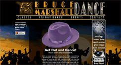 Desktop Screenshot of brucemarshalldance.com
